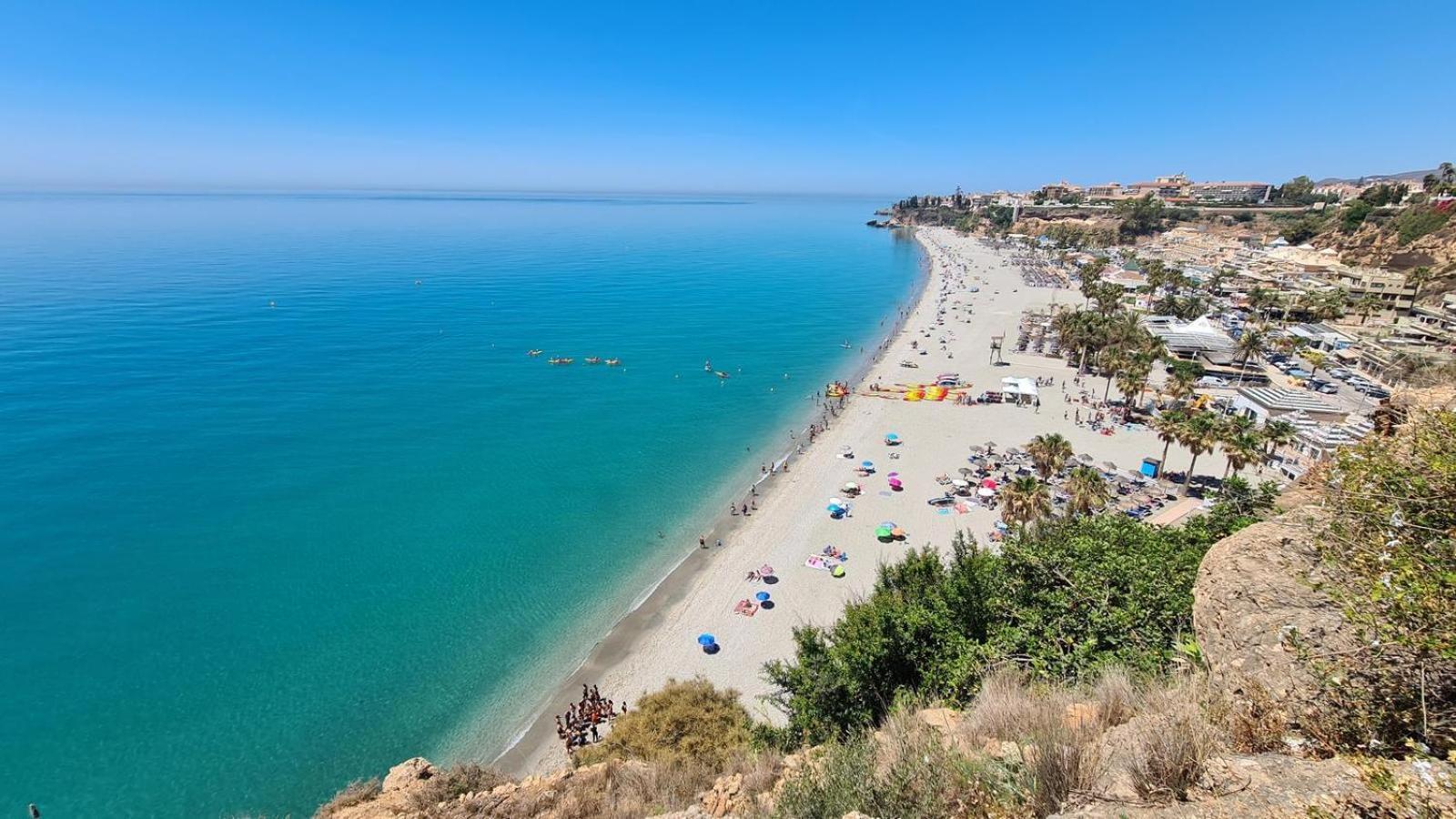 Apartament Burriana Beach Silhouse 네르하 외부 사진